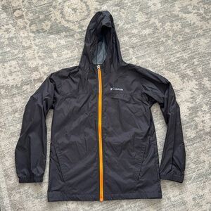 Columbia boys rain jacket size large